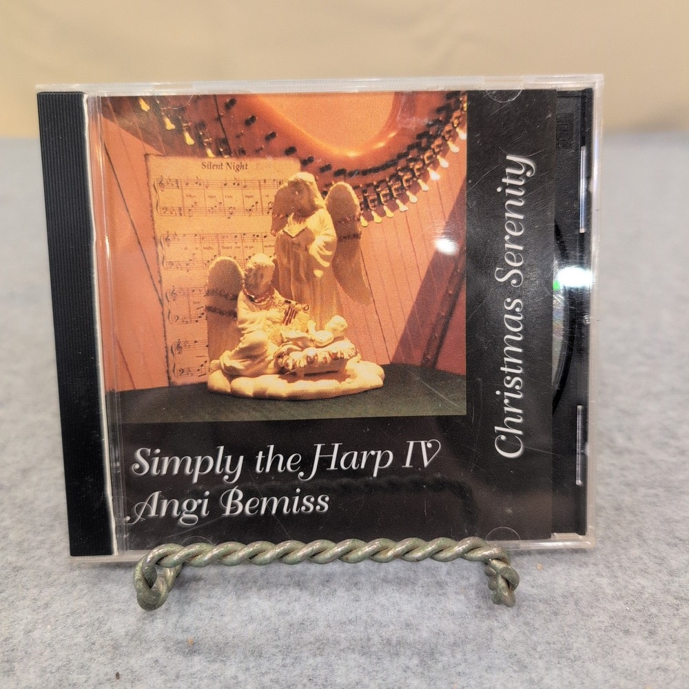 Simply the Harp IV Christmas Serenity Angi Bemiss CD 2002 Instrumental Holiday - Picture 1 of 2